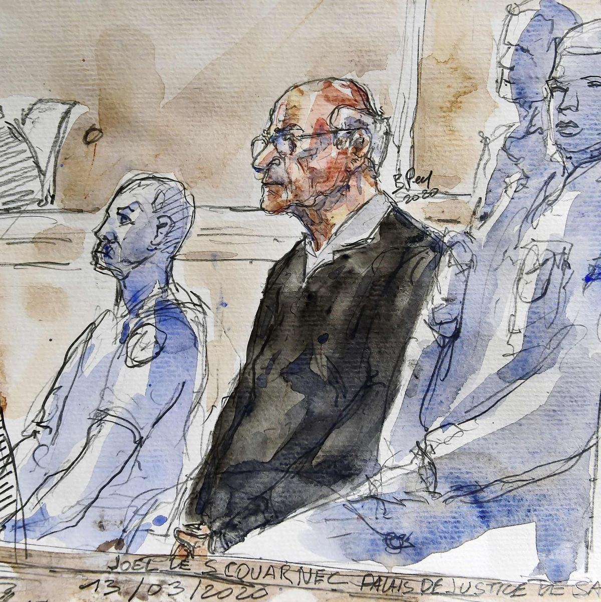 Der Chirurg hat alle angeklagten 299 Fälle vor Gericht gestanden. - Foto: Benoit Peyrucq/AFP/dpa