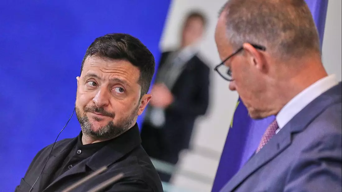 Wolodymyr Selenskyj und Friedrich Merz am 28.05.2025 - Bild: über dts Nachrichtenagentur