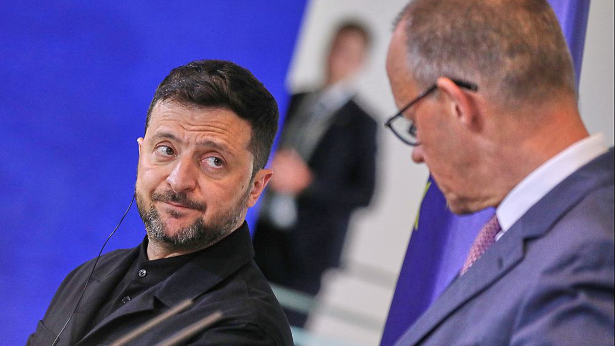 Wolodymyr Selenskyj und Friedrich Merz am 28.05.2025 - Foto: über dts Nachrichtenagentur