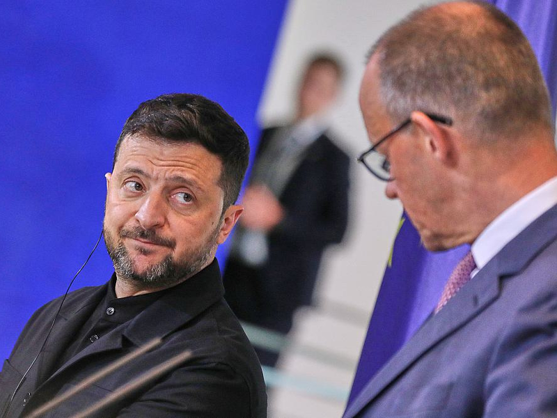 Wolodymyr Selenskyj und Friedrich Merz am 28.05.2025 - Foto: über dts Nachrichtenagentur