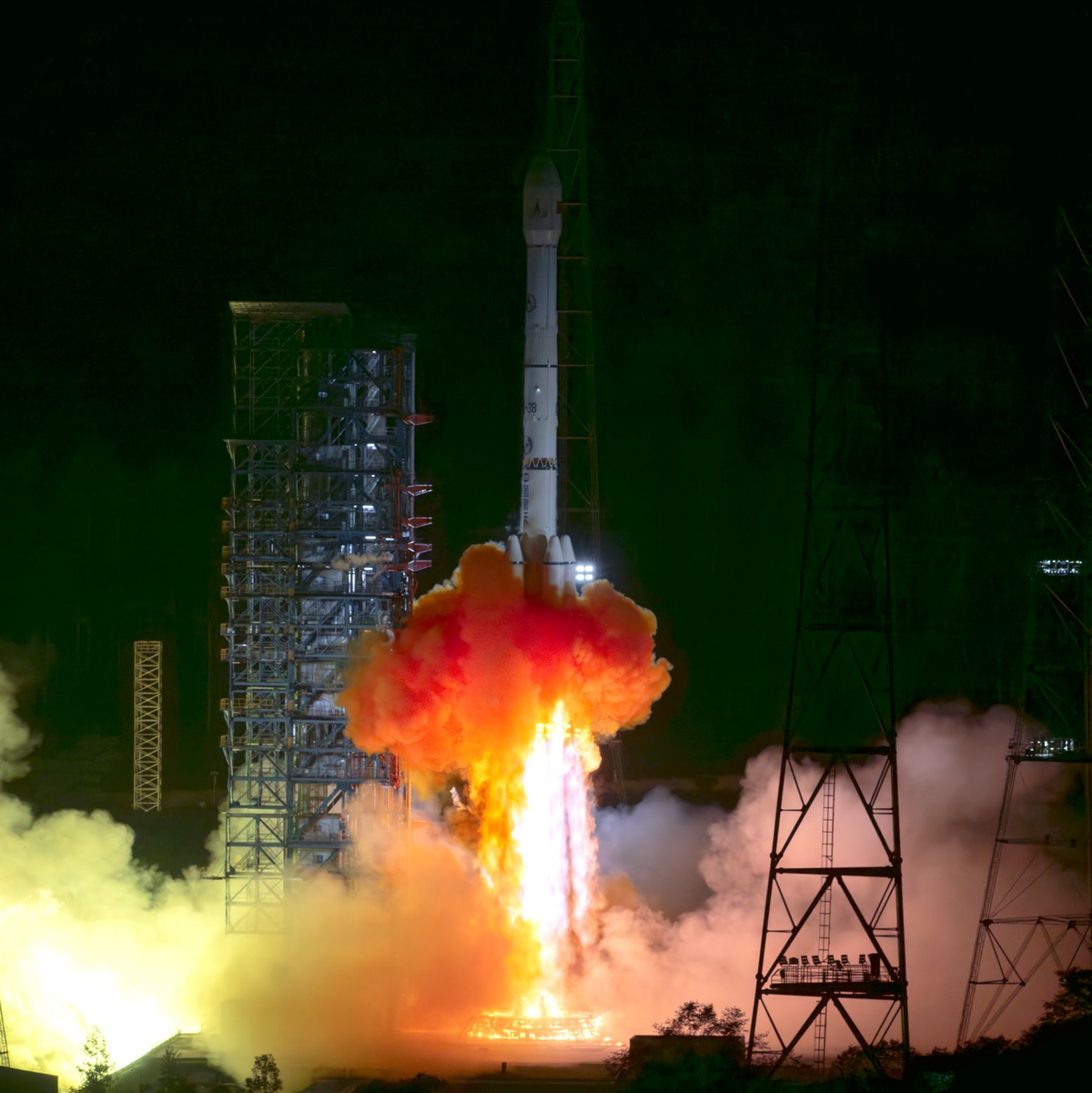 Die Sonde «Tianwen-2» soll Proben von einem Asteroiden sammeln.  - Foto: Cai Yang/XinHua/dpa