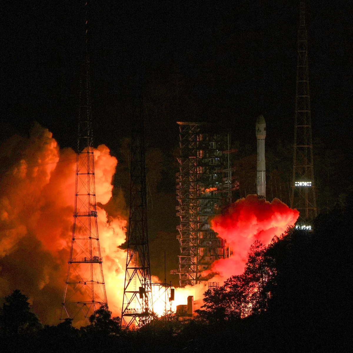 China will die Sonde nach ihrem Einsatz an einem Asteroiden zu weiteren Zielen schicken.  - Foto: Ren Pengfei/XinHua/dpa