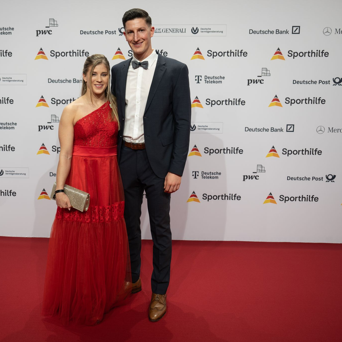 Elisabeth Seitz und Nils Heyden werden Eltern. - Foto: Sebastian Christoph Gollnow/dpa