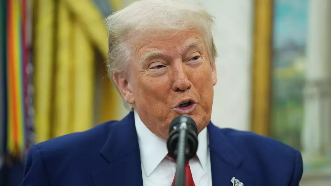 Die Entscheidung ist eine herbe Niederlage für US-Präsident Trump, aber nicht das Ende des Rechtsstreits.  - Bild: Evan Vucci/AP/dpa