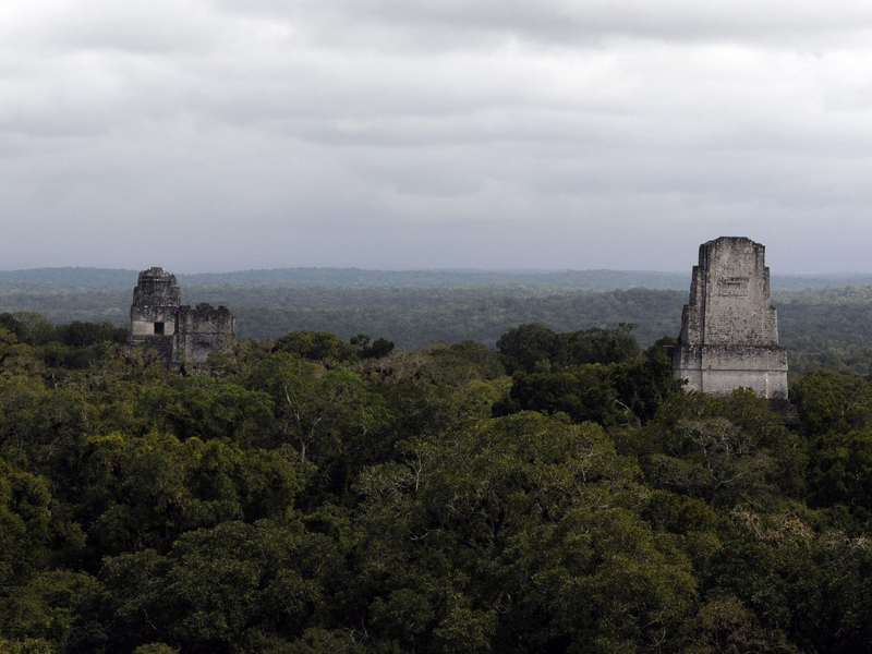 In der Nähe der Unesco-Weltkulturerbestätte Tikal wurde eine rund 2.900 Jahre alte Maya-Stätte entdeckt. - Foto: Sandra Sebastian/EFE via epa/dpa