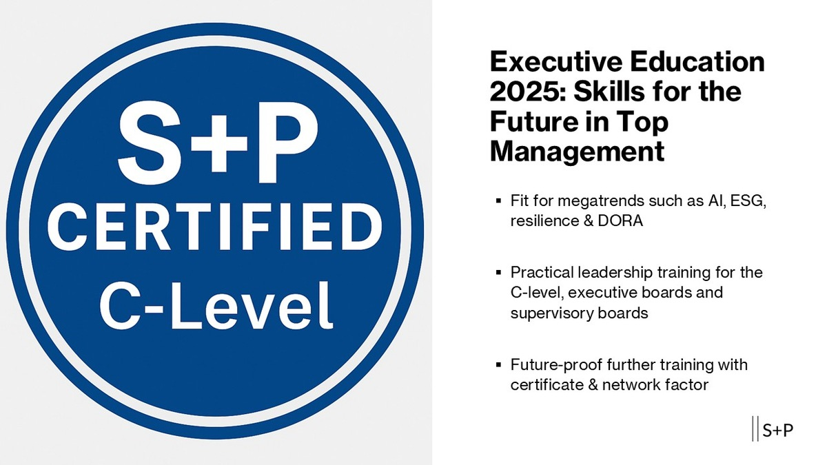 Die 7 Megatrends 2025-2030: Strategien für nachhaltige Unternehmensführung auf C-Level / Executive-Education-Impulse für Entscheider - Foto: presseportal.de