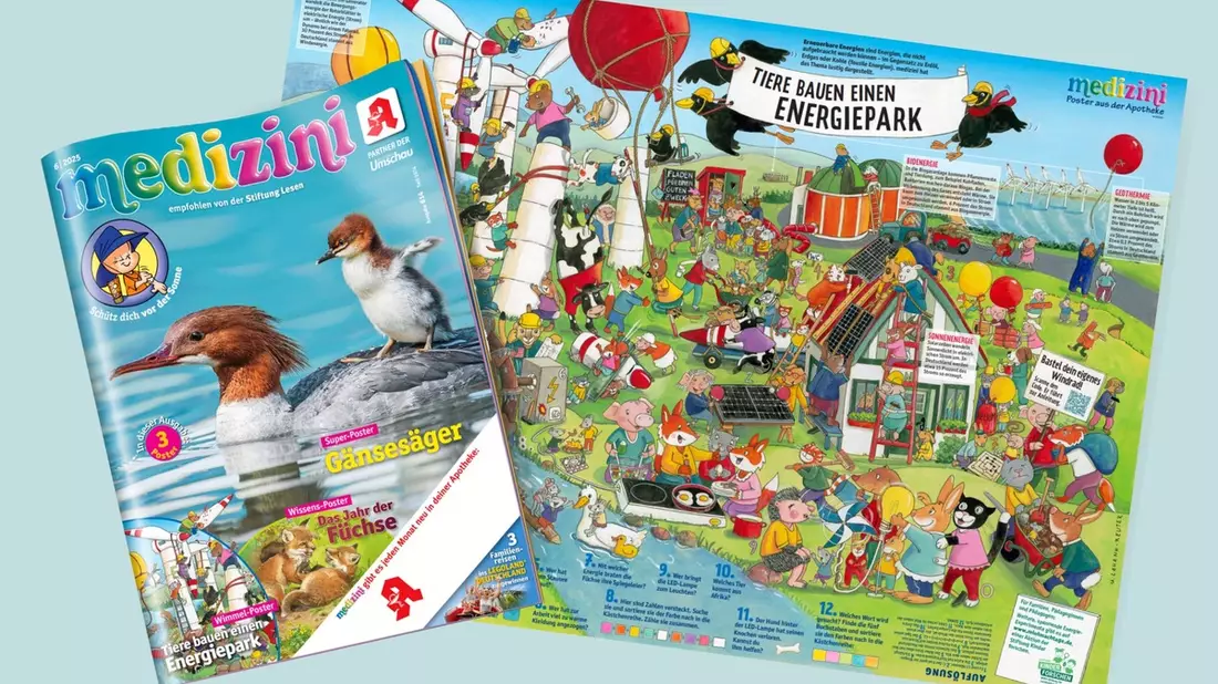Mit Spaß die Welt verstehen: medizini zeigt Kindern, wie Sonne, Wind und Wasser unsere Zukunft prägen - Bild: presseportal.de