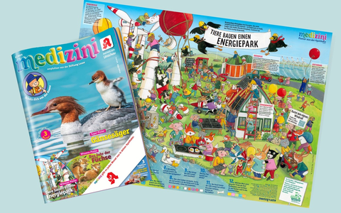 Mit Spaß die Welt verstehen: medizini zeigt Kindern, wie Sonne, Wind und Wasser unsere Zukunft prägen - Foto: presseportal.de