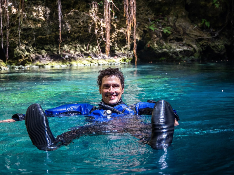 Tiefe Seen, dunkle Höhlen: Terra X – Faszination Wasser mit Uli Kunz im ZDF - Foto: presseportal.de