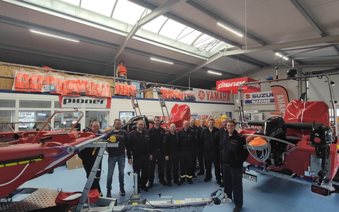 FW-KLE: Drei neue Boote für die Wasserrettung - Foto: presseportal.de