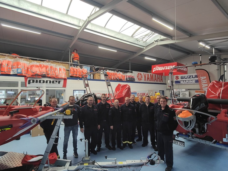 FW-KLE: Drei neue Boote für die Wasserrettung - Foto: presseportal.de