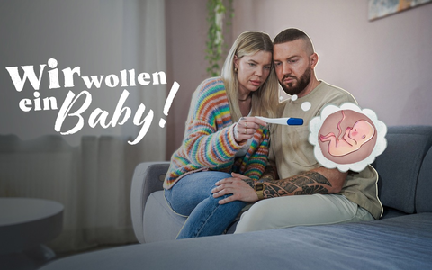 Wir wollen ein Baby! – Neue Real-Life-Serie im ZDF streamen - Foto: presseportal.de