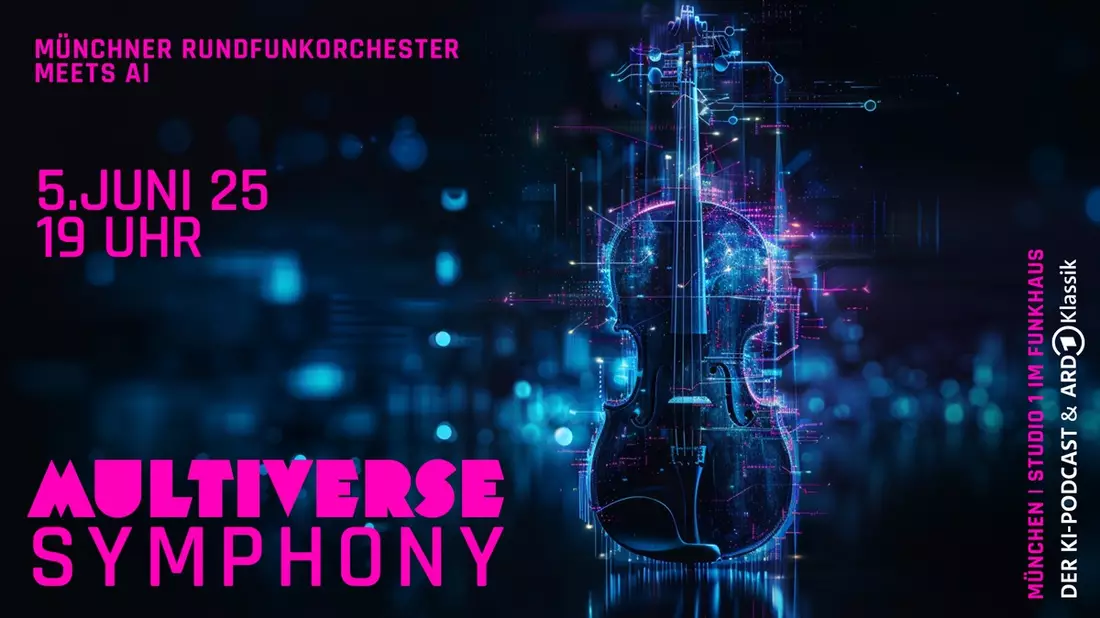Multiverse Symphony - Münchner Rundfunkorchester meets AI - Bild: presseportal.de