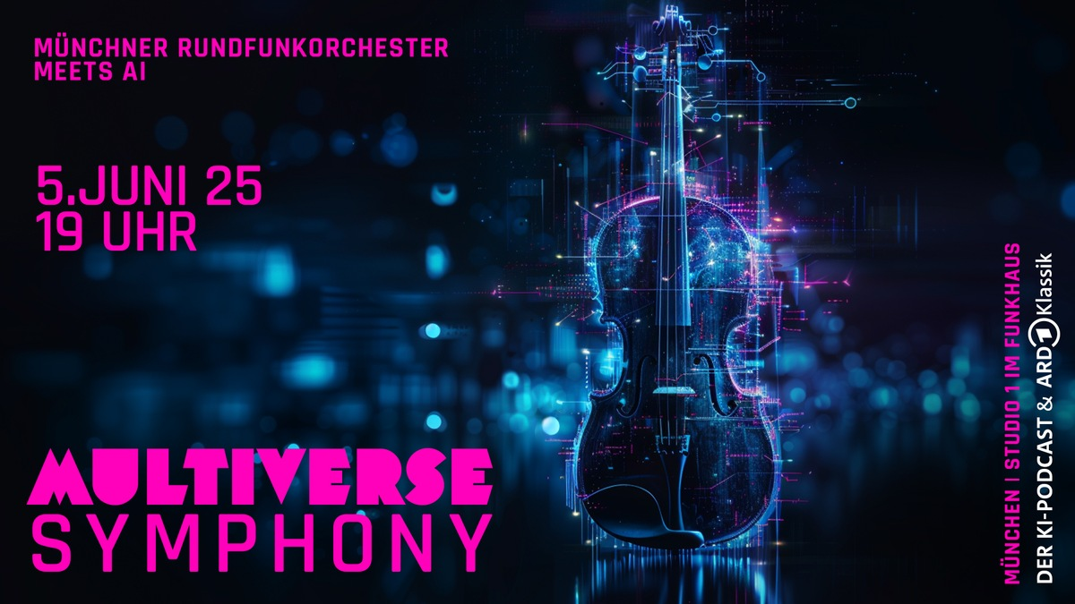 Multiverse Symphony - Münchner Rundfunkorchester meets AI - Foto: presseportal.de