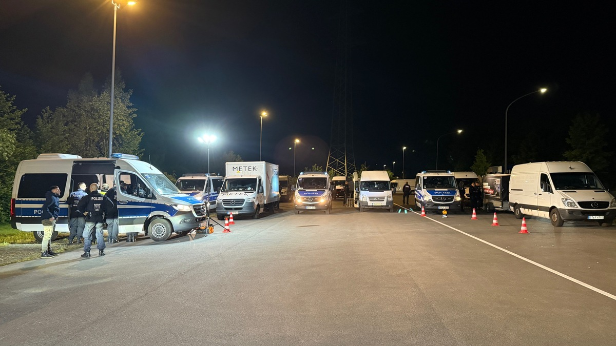 POL-E: Essen: Gemeinsame Anhaltekontrollen am Sulterkamp führen erneut zu Erfolg - Foto: presseportal.de