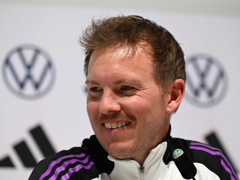 Bundestrainer Nagelsmann spricht vor dem Final Four - Foto: Federico Gambarini/dpa