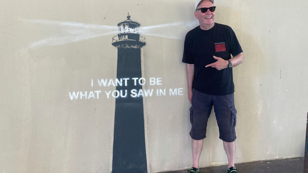 Der Künstler stammt aus Bristol - mehr ist nicht bekannt.  - Foto: Bishr Eltoni/AP/dpa