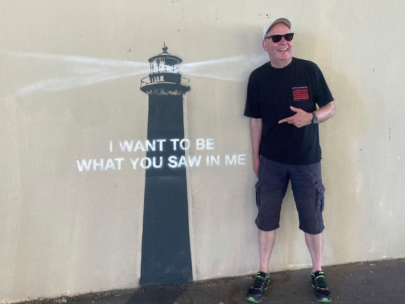 Der Künstler stammt aus Bristol - mehr ist nicht bekannt.  - Foto: Bishr Eltoni/AP/dpa