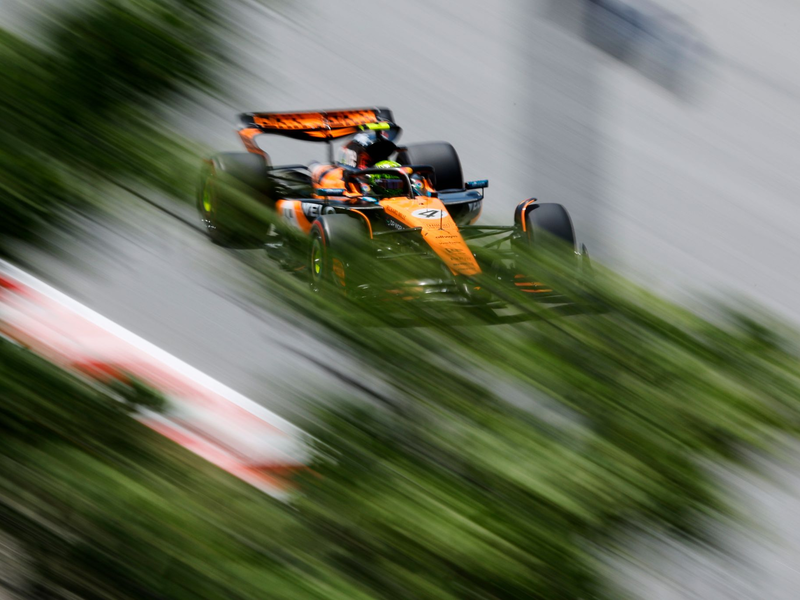 Cool und schnell: Pole-Mann Oscar Piastri.  - Foto: Joan Monfort/AP/dpa