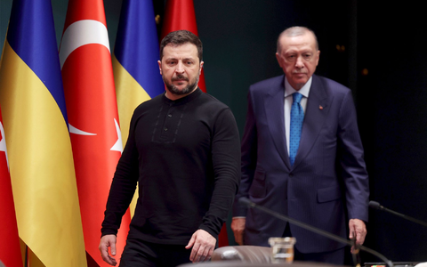 Der ukrainische Präsident Wolodymyr Selenskyj dankte der Türkei für ihre Unterstützung der territorialen Unversehrtheit des Landes. (Archivbild) - Foto: Yavuz Ozden/DIA Photo/AP/dpa