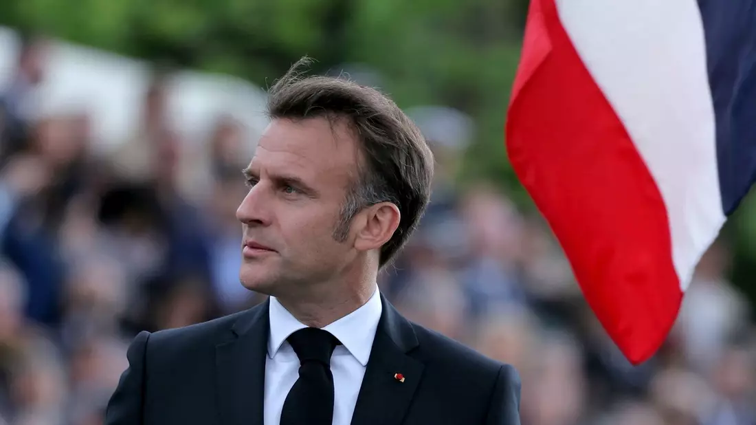 Frankreichs Präsident Macron deutete an, dass sein Land einen palästinensischen Staat anerkennen könnte. (Archivbild)  - Bild: Thomas Samson/POOL AFP via AP/dpa