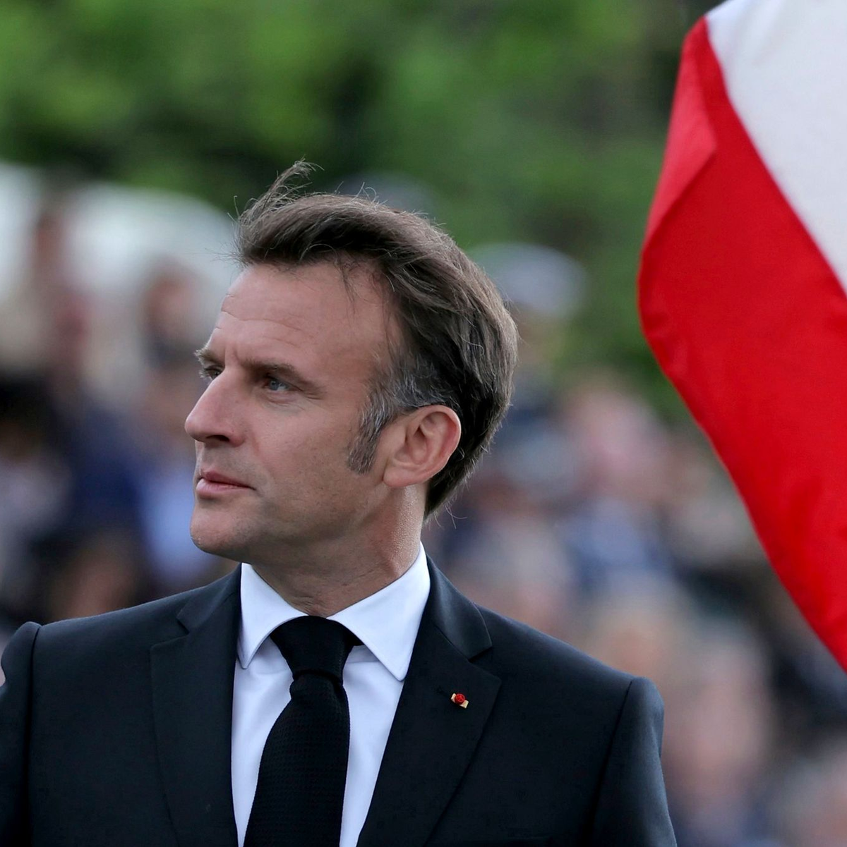 Frankreichs Präsident Macron deutete an, dass sein Land einen palästinensischen Staat anerkennen könnte. (Archivbild)  - Foto: Thomas Samson/POOL AFP via AP/dpa