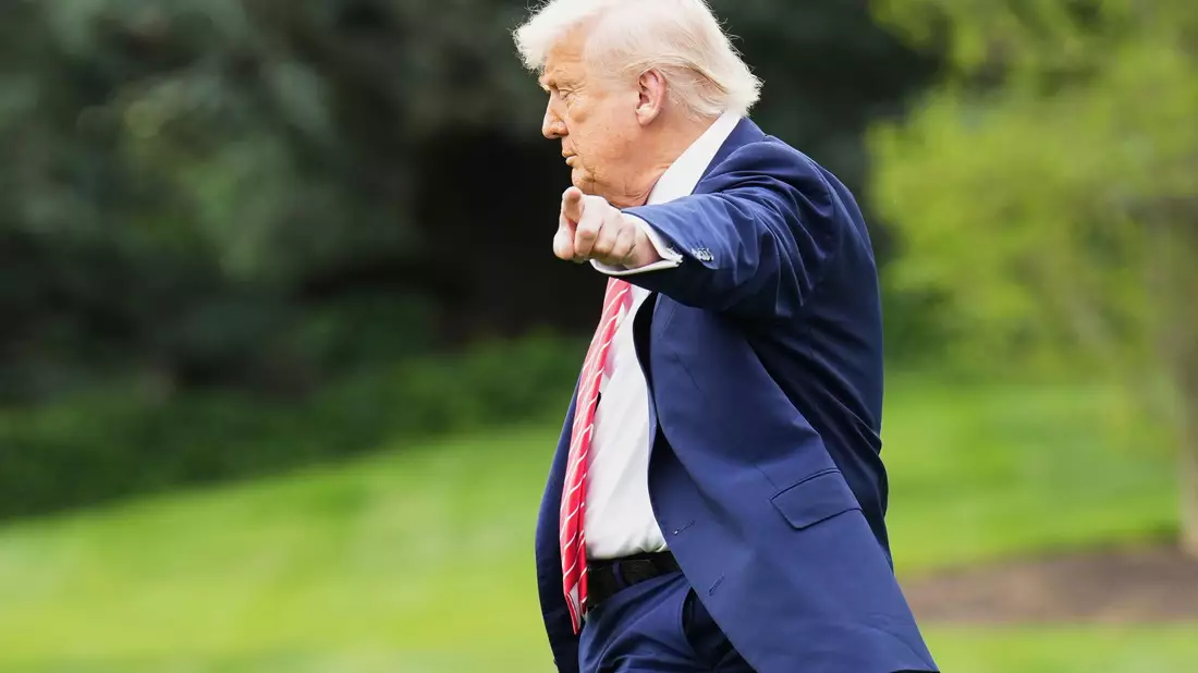Nutzt Trump die immer neuen Ankündigungen vor allem, um Druck zu erzeugen? - Bild: Jacquelyn Martin/AP/dpa