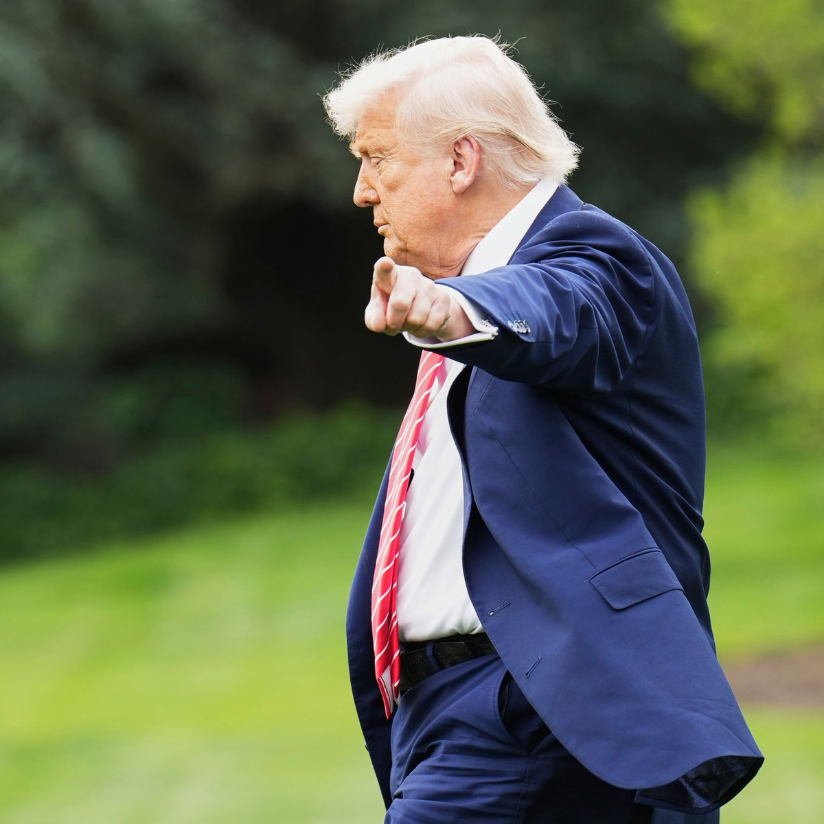 Nutzt Trump die immer neuen Ankündigungen vor allem, um Druck zu erzeugen? - Foto: Jacquelyn Martin/AP/dpa