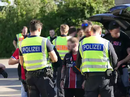 BPOLI-OG: Champions League Finale in München - Einsatzmaßnahmen an der französischen Grenze - Foto: presseportal.de
