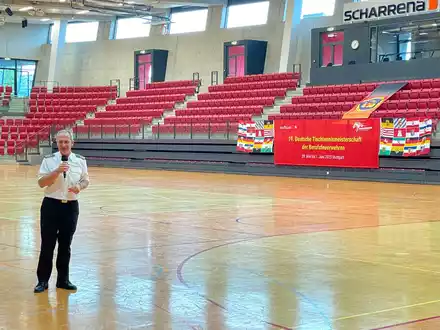 FW Stuttgart: 19. Deutsche Tischtennismeisterschaften der Berufsfeuerwehren in Stuttgart - Foto: presseportal.de