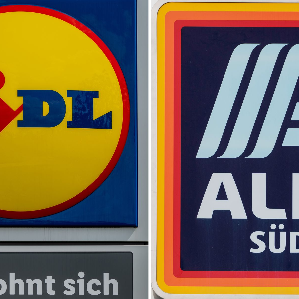 Lidl und Aldi haben sich in den vergangenen tagen einen Preiskampf geliefert. (Symbolbild) - Foto: Hendrik Schmidt/Andreas Arnold/dpa
