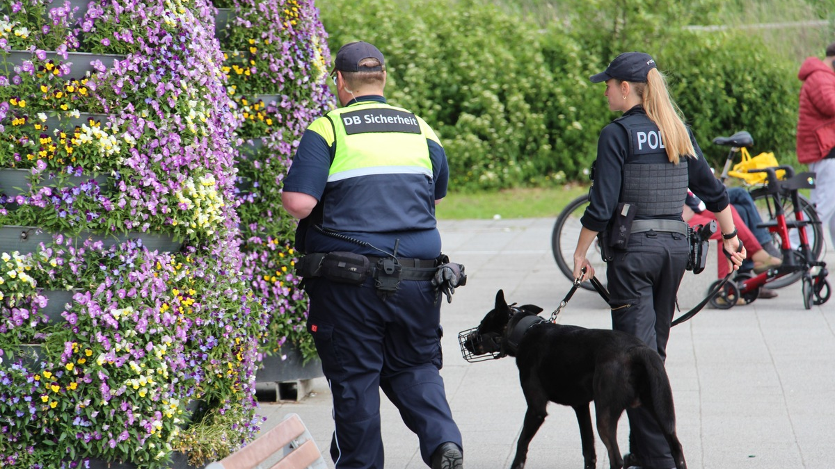 BPOL-HRO: Schwerpunkteinsätze an Rostocker Verkehrsstationen zur Bekämpfung von Gewaltdelikten - Foto: presseportal.de