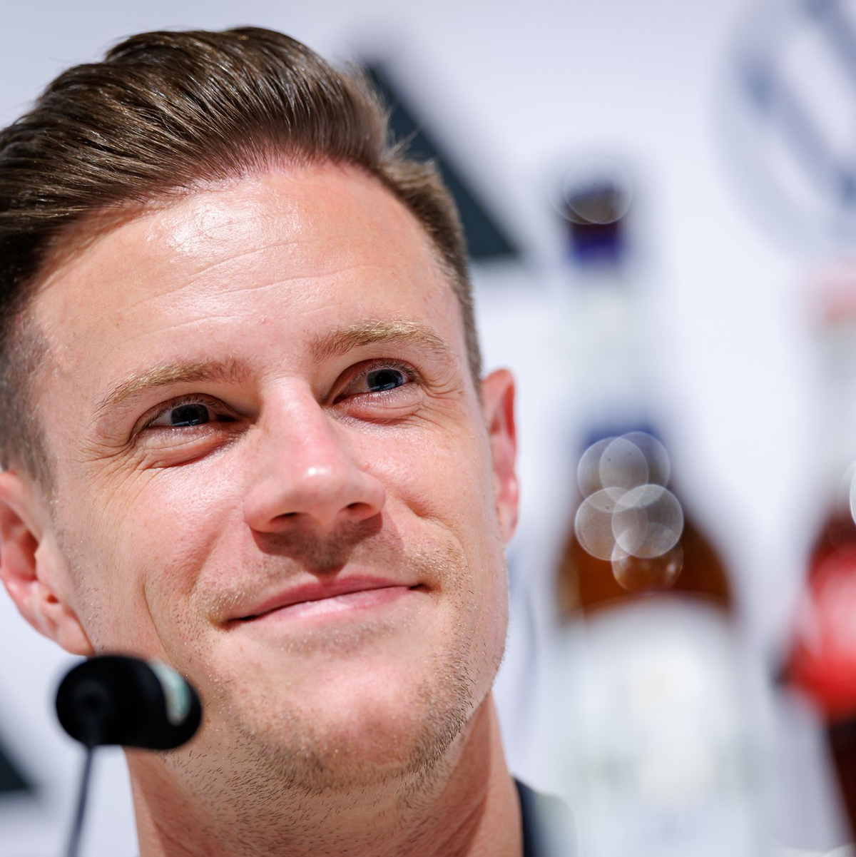 Marc-André ter Stegen nennt Joshua Kimmich «phänomenal». - Foto: Daniel Karmann/dpa