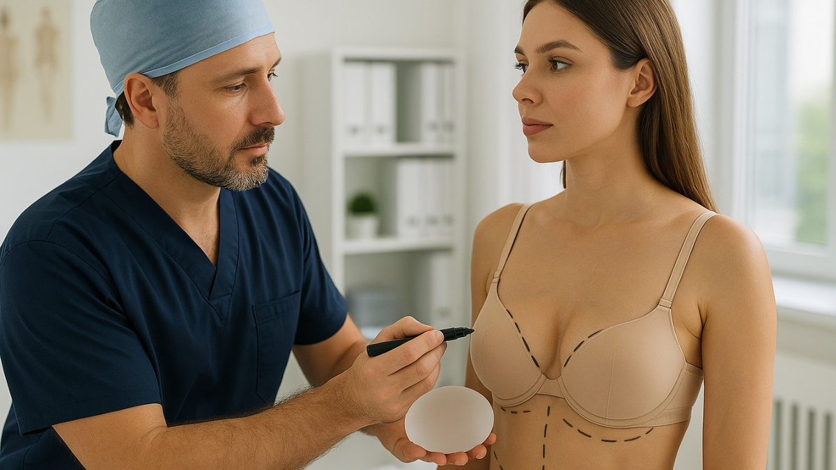 Brustvergrößerungen vom plastischen Chirurgen sind äußerst beliebt - Foto: Redaktion (mithilfe von KI kreiert)