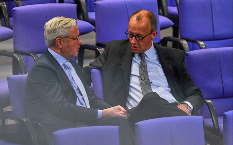 Norbert Röttgen und Friedrich Merz (Archiv) - Foto: über dts Nachrichtenagentur