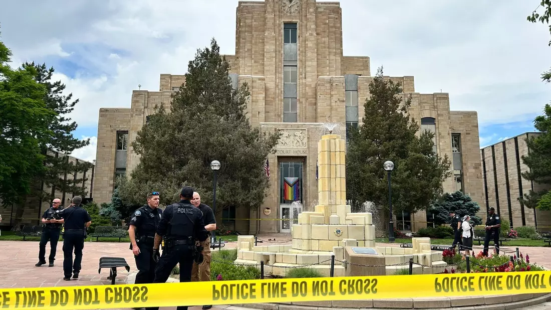 Bei der Attacke im US-Bundesstaat Colorado wurden sechs Menschen verletzt. - Bild: Colorado Sun via ZUMA Press Wire/dpa