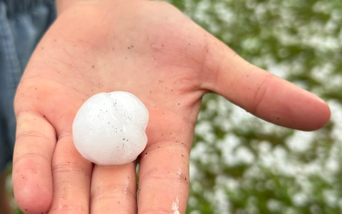 FW Bad Säckingen: Hagelunwetter in Bad Säckingen: Feuerwehr stundenlang im Einsatz - Foto: presseportal.de