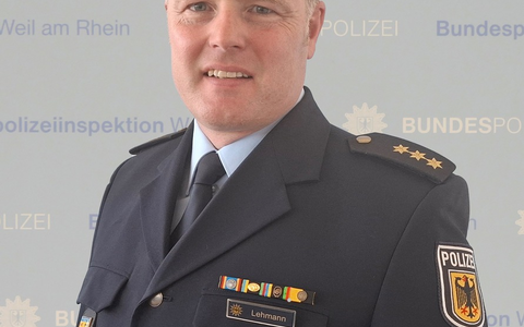 BPOLI-WEIL: Leitungswechsel bei der Bundespolizeiinspektion Weil am Rhein - Foto: presseportal.de
