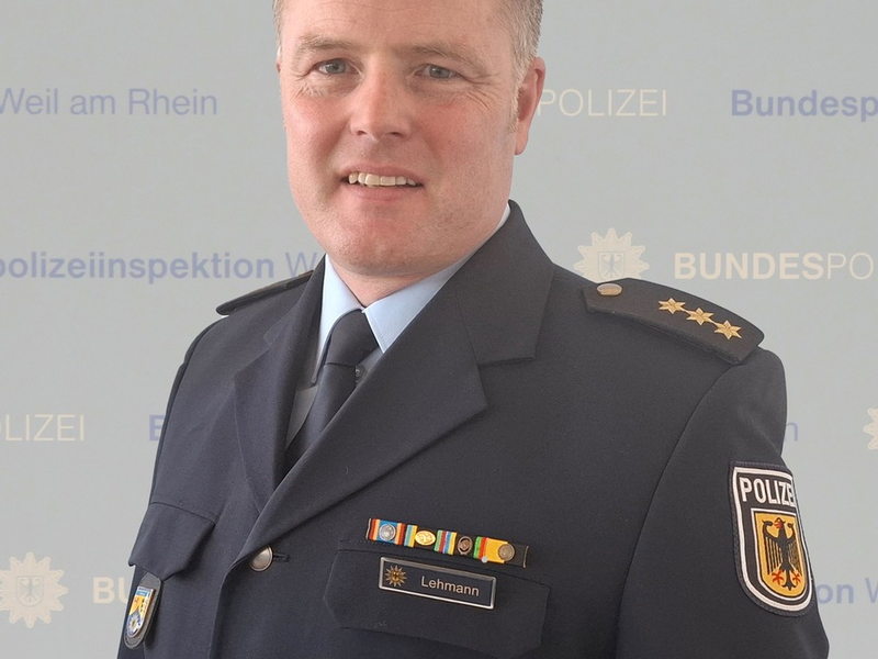 BPOLI-WEIL: Leitungswechsel bei der Bundespolizeiinspektion Weil am Rhein - Foto: presseportal.de