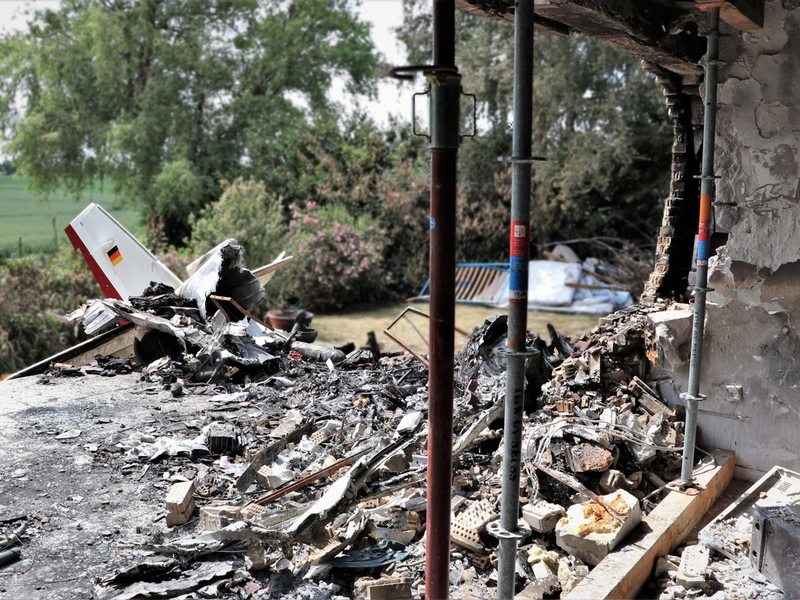 POL-NE: Nachtrag zur Pressemeldung Kleinflugzeug abgestürzt - Foto: presseportal.de
