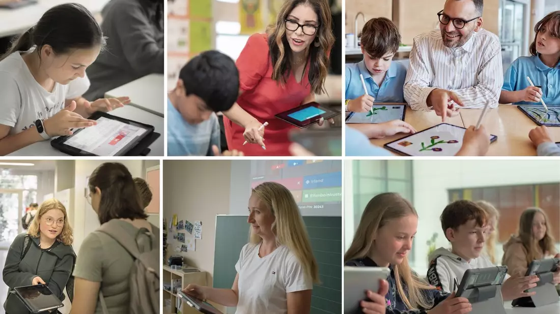 Neue Rollen, neue Anforderungen, neue Herausforderungen: Die veränderte digitale Realität im Klassenzimmer erfordert mehr Unterstützung für die Lehrkräfte - Bild: presseportal.de