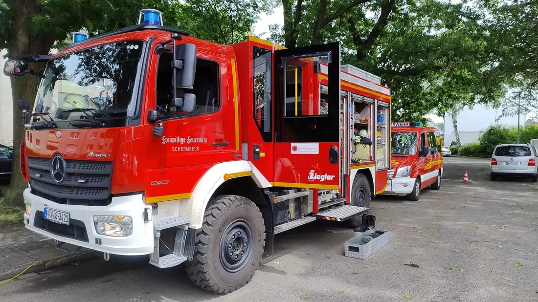 FW-Schermbeck: Unwetter: Überörtliche Hilfeleistung Krefeld - Bild: presseportal.de