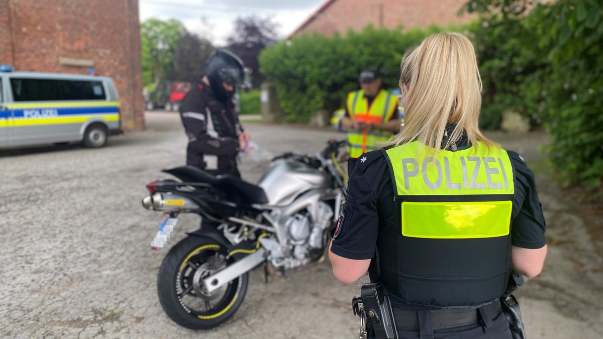 POL-HM: Motorradkontrollen in Bad Münder - Foto: presseportal.de