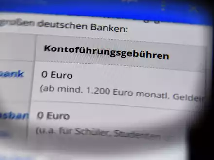 Unzlässige Gebühren können zurückverlangt werden - eine gewisse Zeit lang. - Foto: Jens Kalaene/dpa-Zentralbild/dpa