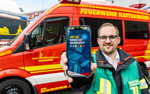 Feuerwehr MTK: Für Alltag und Ausnahmezustand: Hattersheimer Feuerwehren setzen auf digitale Reichweite - Foto: presseportal.de