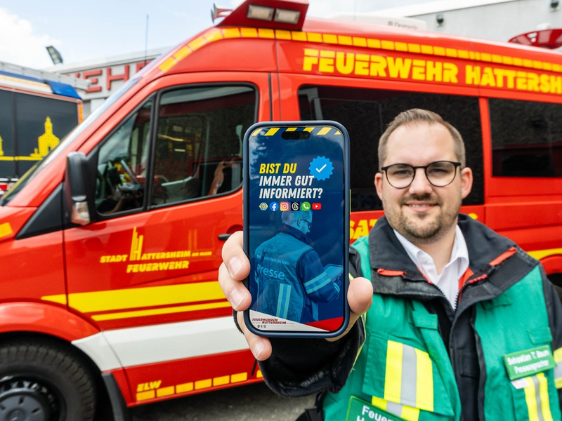 Feuerwehr MTK: Für Alltag und Ausnahmezustand: Hattersheimer Feuerwehren setzen auf digitale Reichweite - Foto: presseportal.de