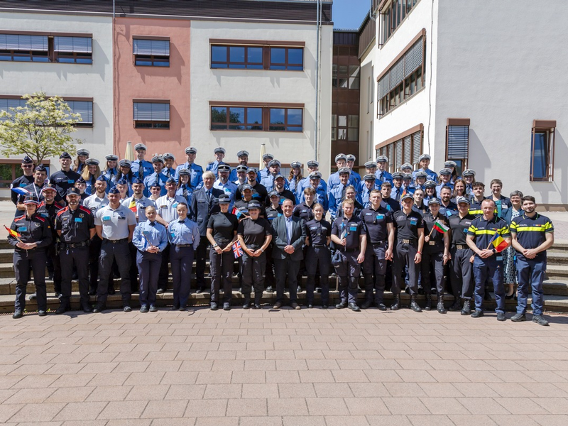 HDP-RP: Internationale Polizeiarbeit im Fokus: 24. Internationale Projektwoche an der Hochschule der Polizei Rheinland-Pfalz - Foto: presseportal.de
