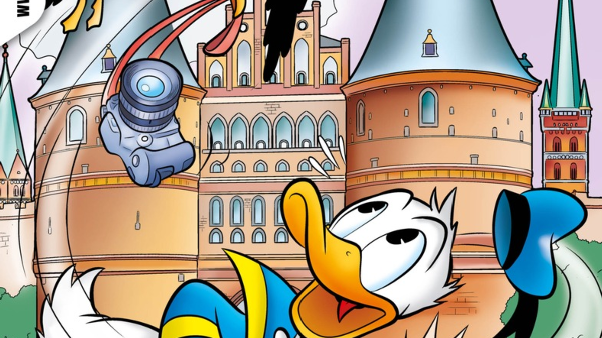 Das Micky Maus Magazin nimmt Kurs auf Lübeck! - Foto: presseportal.de