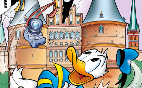 Das Micky Maus Magazin nimmt Kurs auf Lübeck! - Foto: presseportal.de