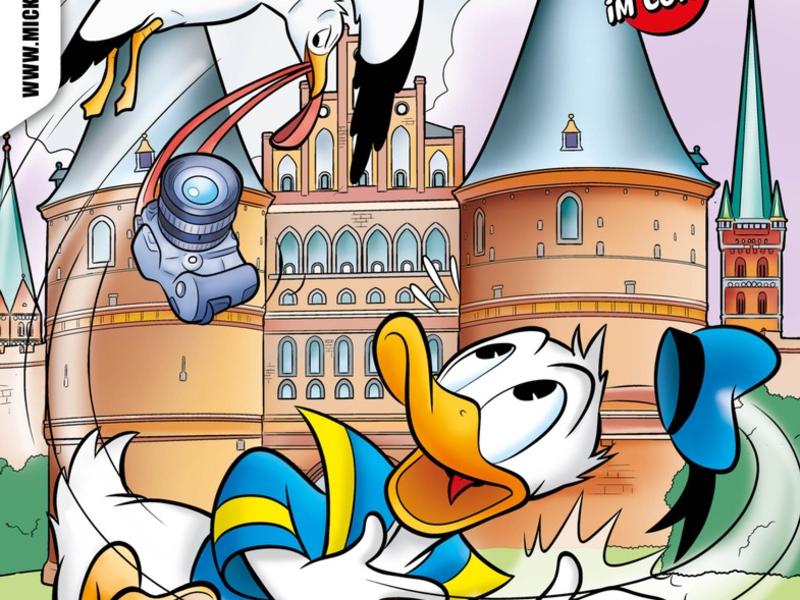 Das Micky Maus Magazin nimmt Kurs auf Lübeck! - Foto: presseportal.de